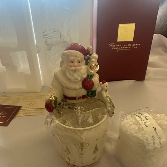 Lenox Other - Lenox Santa Candle Hug